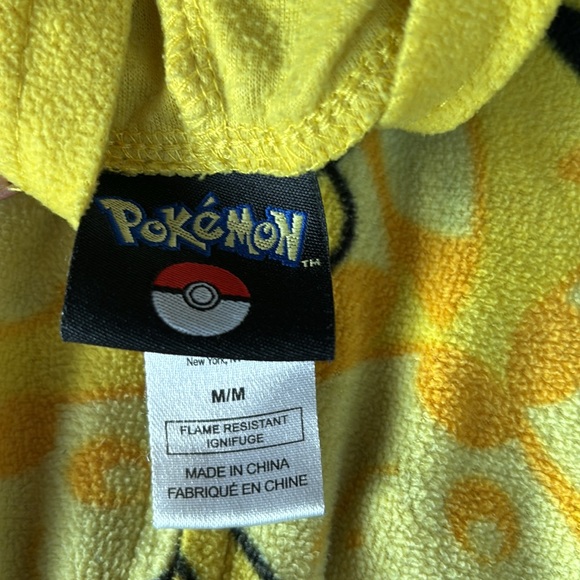 Pokémon pjs onesie hooded zip up cozy - Picture 3 of 3